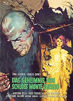 Das Geheimnis von Schloss Monte Christo (Limited Mediabook, Blu-ray+DVD, Cover B) (1970) [FSK 18] [Blu-ray] 