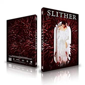 Slither - Voll auf den Schleim gegangen (Limited Mediabook, Blu-ray+CD, Cover B) (2006) [Blu-ray] 