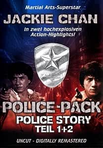 Police Story 1+2 (2 DVDs, Steelbook) (1985) [Gebraucht - Zustand (Sehr Gut)] 