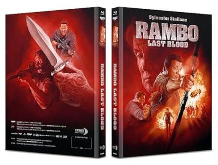 Rambo: Last Blood (Limited Mediabook, 4K Ultra HD+Blu-ray, Cover A) (2019) [FSK 18] [4K Ultra HD] 