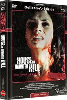 House on Haunted Hill (Limited Mediabook, Blu-ray+DVD, Cover C) (1999) [Blu-ray] 