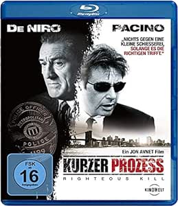 Kurzer Prozess - Righteous Kill (2008) [Blu-ray] [Gebraucht - Zustand (Sehr Gut)] 