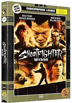Shootfighter 1+2 (Limited Mediabook, VHS Edition, 2 Blu-ray's+2 DVDs) [FSK 18] [Blu-ray] [Gebraucht - Zustand (Sehr Gut)] 