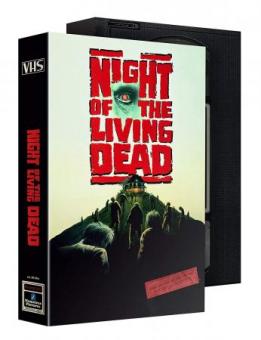 Night of the Living Dead (Limited VHS Edition, Blu-ray+DVD) (1990) [FSK 18] [Blu-ray] 