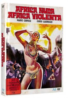 Africa Nuda, Africa Violenta (Limited Mediabook, Blu-ray+DVD, Cover B) (1974) [FSK 18] [Blu-ray] 