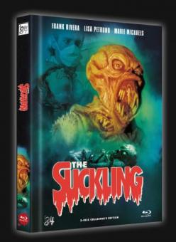 The Suckling (Limited Mediabook, Blu-ray+DVD, Cover E) (1990) [FSK 18] [Blu-ray] 