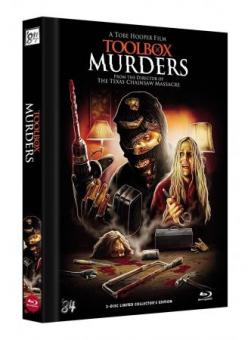 The Toolbox Murders (3 Disc Limited Mediabook, Blu-ray+DVD, Cover A) (2003) [FSK 18] [Blu-ray] 