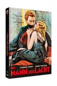 Der Mann, der lacht (Limited Mediabook, 2 Blu-ray's+2 DVDs, Cover D) (1928) [Blu-ray] 