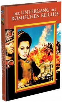 Der Untergang des Römischen Reiches (Limited Mediabook, Blu-ray+DVD, Cover B) (1964) [Blu-ray] 