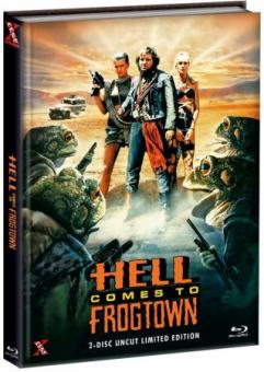 Hell Comes to Frogtown (Limited Mediabook, Blu-ray+DVD, Cover B) (1988) [FSK 18] [Blu-ray] 