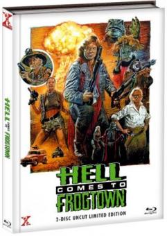 Hell Comes to Frogtown (Limited Mediabook, Blu-ray+DVD, Cover C) (1988) [FSK 18] [Blu-ray] 