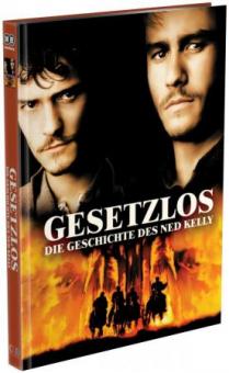 Gesetzlos - Die Geschichte des Ned Kelly (Limited Mediabook, Blu-ray+DVD, Cover A) (2003) [Blu-ray] 