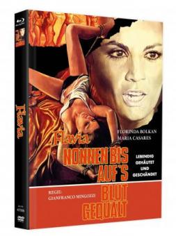 Flavia - Nonnen bis aufs Blut gequält (Limited Mediabook, Blu-ray+3 DVDs, Cover A) (1974) [FSK 18] [Blu-ray] 
