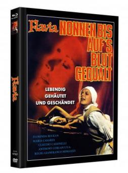 Flavia - Nonnen bis aufs Blut gequält (Limited Mediabook, Blu-ray+3 DVDs, Cover B) (1974) [FSK 18] [Blu-ray] 