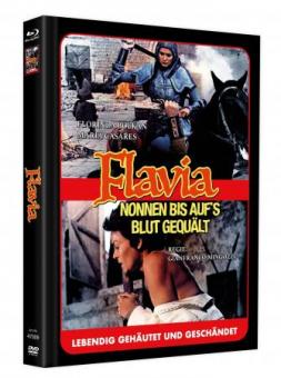 Flavia - Nonnen bis aufs Blut gequält (Limited Mediabook, Blu-ray+3 DVDs, Cover D) (1974) [FSK 18] [Blu-ray] 