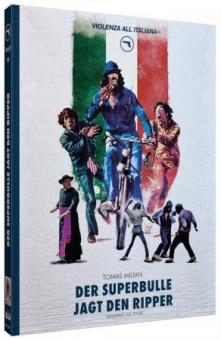 Der Superbulle jagt den Ripper (Limited Mediabook, Blu-ray+DVD, Cover C) (1979) [FSK 18] [Blu-ray] 