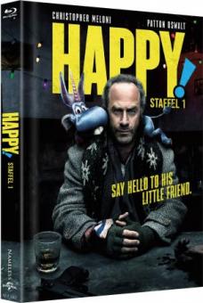 Happy! - Staffel 1 (2 Discs Limited Mediabook, Cover A) (2017) [Blu-ray] 