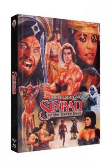 Sinbad - Herr der Sieben Meere (Limited Mediabook, Blu-ray+DVD, Cover B) (1989) [Blu-ray] 