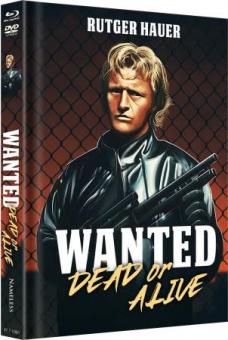 Wanted - Dead Or Alive (Limited Mediabook, Blu-ray+DVD, Cover B) (1987) [FSK 18] [Blu-ray] 