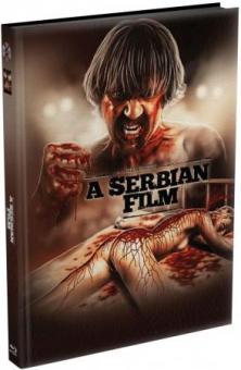 A Serbian Film (Full Uncut, 3 Disc Limited Wattiertes Mediabook, Blu-ray+DVD+Soundtrack, Cover B) (2010) [FSK 18] [Blu-ray] 