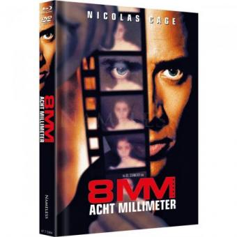 8MM - Acht Millimeter (Limited Wattiertes Mediabook, Blu-ray+DVD, Cover G) (1999) [FSK 18] [Blu-ray] 