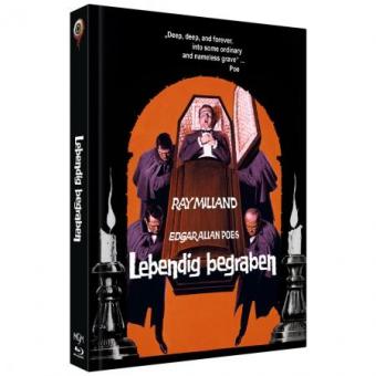 Lebendig begraben (Limited Mediabook, Blu-ray+DVD, Cover B) (1962) [Blu-ray] 