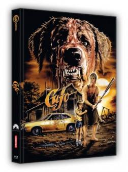 Stephen King's Cujo (Limited Mediabook, 2 Discs, Cover G) (1983) [Blu-ray] 