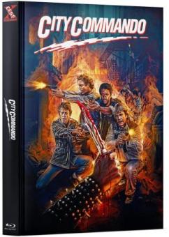 City Commando (The Annihilators) (Limited Mediabook, Blu-ray+DVD, Cover B) (1985) [FSK 18] [Blu-ray] 