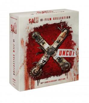 Saw 1-10 (Gesamtedition, Uncut) (11 Discs) [FSK 18] [Blu-ray] 