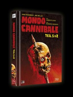 Mondo Cannibale 1+2  (Double Feature) (Limited Mediabook) [FSK 18] [Blu-ray] 