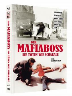 Der Mafiaboss - Sie töten wie Schakale (Limited Mediabook, Blu-ray+DVD, Cover A) (1973) [Blu-ray] 