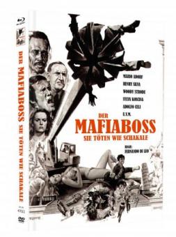 Der Mafiaboss - Sie töten wie Schakale (Limited Mediabook, Blu-ray+DVD, Cover C) (1973) [Blu-ray] 