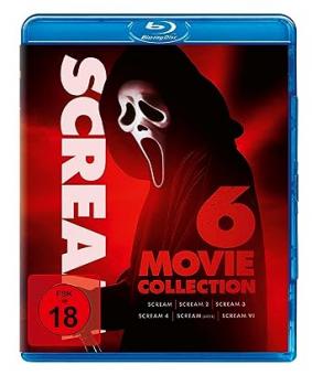Scream 1-6 (6 Discs Collection) [FSK 18] [Blu-ray] 
