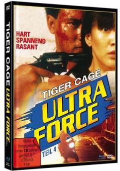 Ultra Force 4 (Tiger Cage) (Limited Mediabook, Blu-ray+DVD, Cover A) (1988) [FSK 18] [Blu-ray] 
