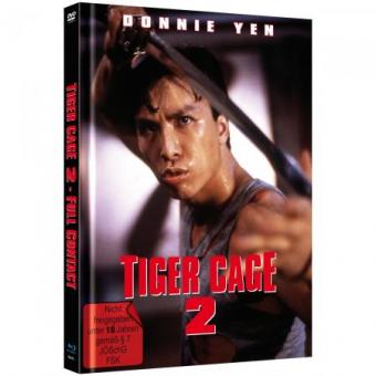 Full Contact (Tiger Cage 2) (Limited Mediabook, Blu-ray+DVD, Cover B) (1990) [FSK 18] [Blu-ray] 