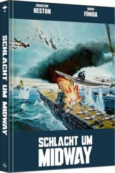 Schlacht um Midway (Limited Mediabook, Blu-ray+DVD, Cover A) (1976) [Blu-ray] 