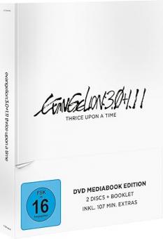 Evangelion: 3.0+1.11 Thrice Upon a Time (Limited Mediabook, 2 Discs) (2021) 
