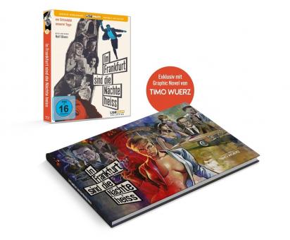 In Frankfurt sind die Nächte heiss (Lisa Film Kollektion # 11) (Limited Edition mit exklusiver Graphic Novel) (1966) [Blu-ray] 