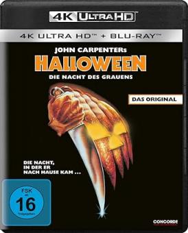 Halloween - Die Nacht des Grauens (4K Ultra HD+Blu-ray) (1978) [4K Ultra HD] [Gebraucht - Zustand (Sehr Gut)] 