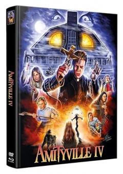 Amityville Horror IV: Das unsagbar Böse (Limited Wattiertes Mediabook, Blu-ray+2 DVDs, Cover W) (1989) [FSK 18] [Blu-ray] 