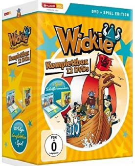 Wickie und die starken Männer - Komplettbox (12 DVDs + Spiel-Edition) 