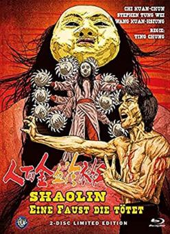 Shaolin - Eine Faust die tötet (Limited Mediabook, Blu-ray+DVD, Cover C) (1977) [FSK 18] [Blu-ray] 