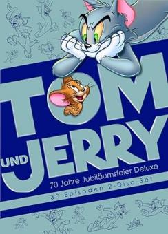 Tom & Jerry - 70 Jahre Jubiläumsfeier Deluxe (2 DVDs Deluxe Edition) [Gebraucht - Zustand (Sehr Gut)] 