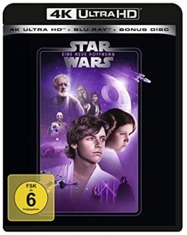 Star Wars: Episode IV - Eine neue Hoffnung (4K Ultra HD+2 Blu-ray's) (1977) [4K Ultra HD] 