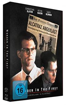 Murder in the First (Limited Mediabook, Blu-ray+DVD) (1995) [Blu-ray] 