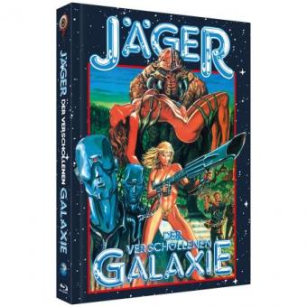 Slave Girls Beyond Infinity - Jäger der verschollenen Galaxie (Limited Mediabook, Blu-ray+DVD, Cover A) (1987) [Blu-ray] 