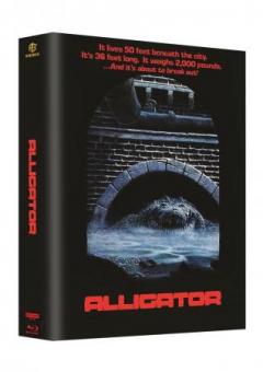 Der Horror-Alligator (Limited Mega Mediabook, 4K Ultra HD+Blu-ray, Cover B) (1980) [4K Ultra HD] 
