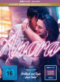 Anora (Limited Mediabook, 4K Ultra HD+Blu-ray, Cover B) (2024) [4K Ultra HD] 