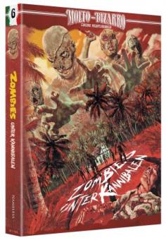 Zombies unter Kannibalen (Limited Mediabook, 4K Ultra HD+2 Blu-ray's+CD, Cover D) (1979) [FSK 18] [4K Ultra HD] 