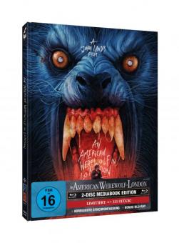 American Werewolf in London (2 Disc Limited Mediabook, 2 Blu-ray's, Cover D) (1981) [Blu-ray] 